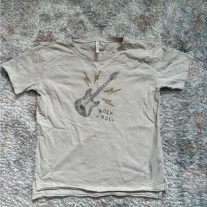 Rylee + Cru Cream Rock 'n Roll Guitar Tee